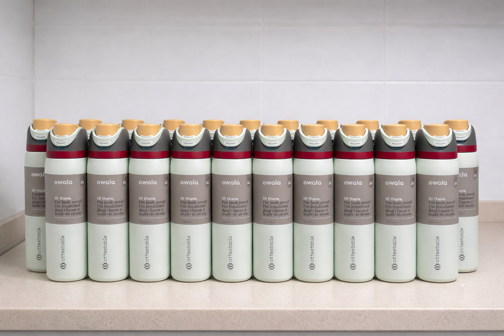 Owala FreeSip® Insulated Stainless Steel Water Bottle – 40 oz (Boneyard)