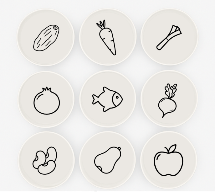 Rosh Hashana Simanim Board (Limited stock before Rosh Hashana)